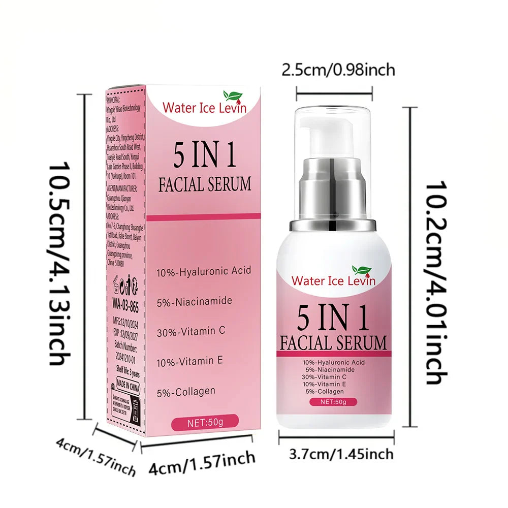 5 in 1 Face Essence Care Moisturizing Cream for Dry Skin